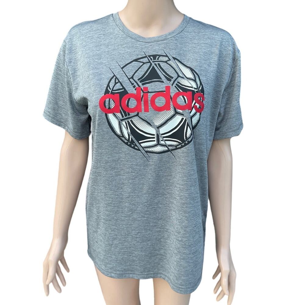 NWOT ADIDAS Training T-shirt Knitted Unisex Sz XL  (18-20) NWOT
